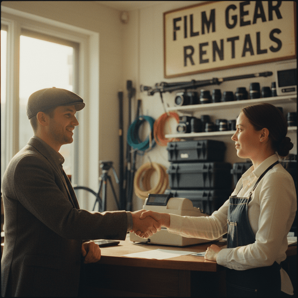 Simple rental transaction process