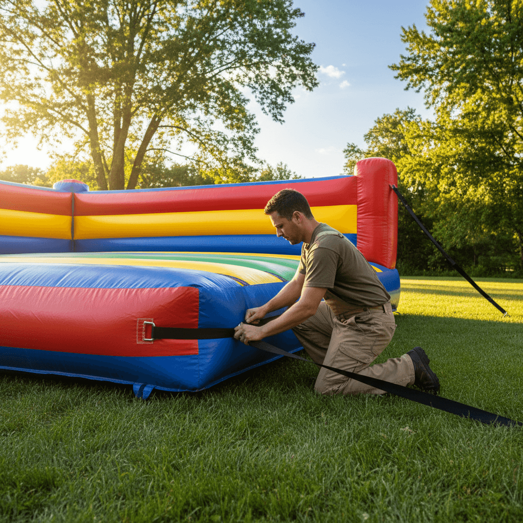Recreational toy setup and delivery